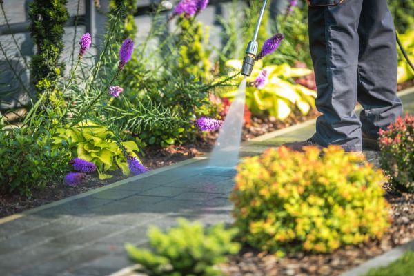 Sidewalk Pressure Washing in Palm Coast