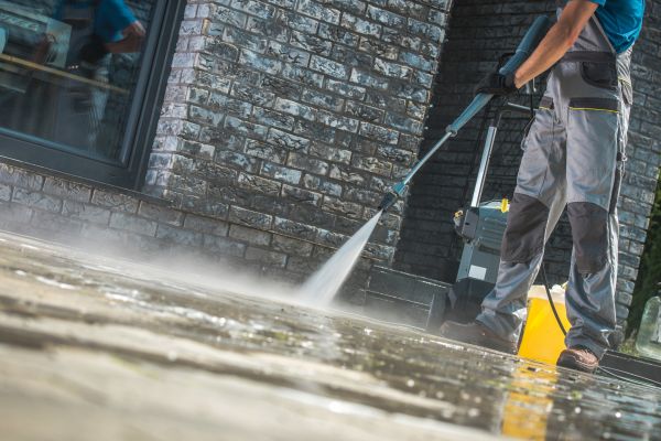 Storefront Pressure Washing in Palm Coast