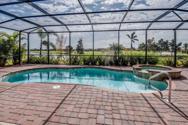 Pool Enclosure Cleaning in Palm Coast