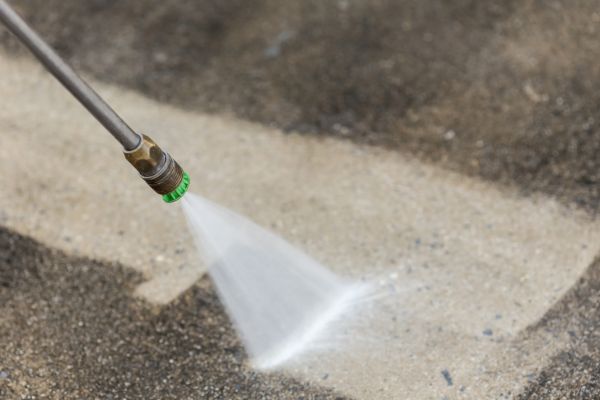 Garage Floor Power Washing in Palm Coast