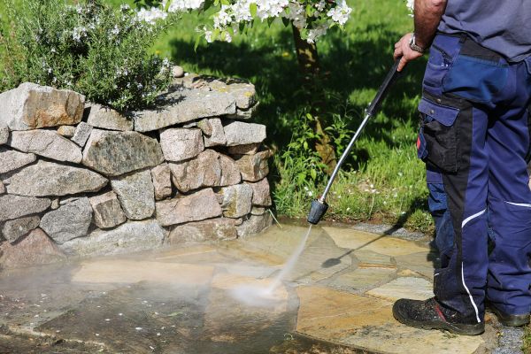Stone Pressure Washing in Palm Coast