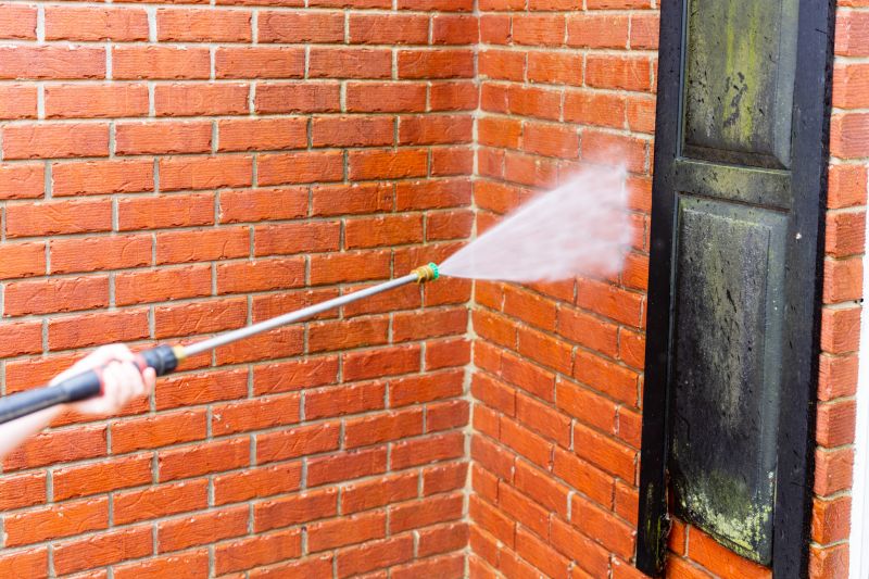 Brick Facade Cleaning